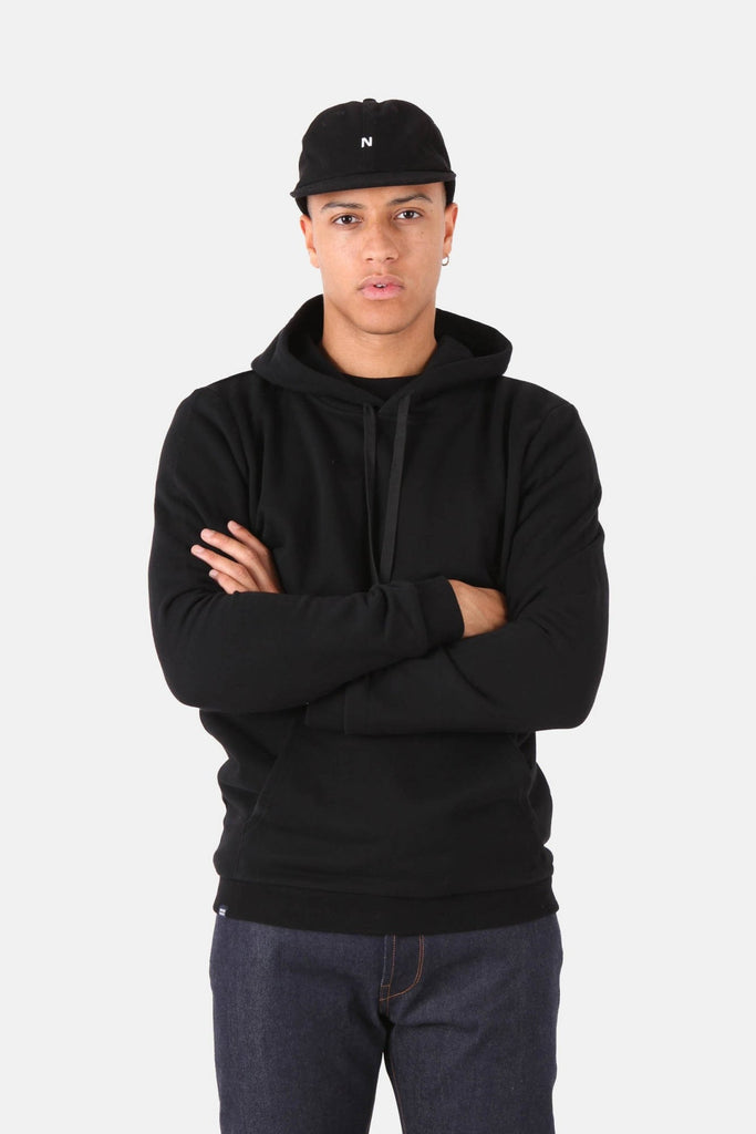 Native North French Terry Hoodie - Black UDSOLGT