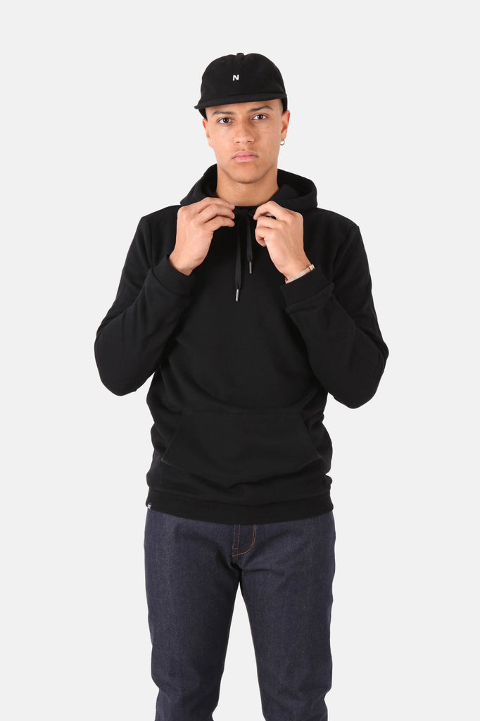 Native North French Terry Hoodie - Black UDSOLGT