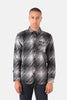 Native North Pixels Wool Overshirt - Grey UDSOLGT