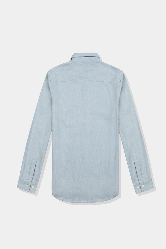 Native North Striped Fifties Shirt Blue UDSOLGT