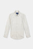 Native North Striped Herringbone Shirt Beige UDSOLGT