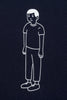 Native North Guy Tee Navy UDSOLGT