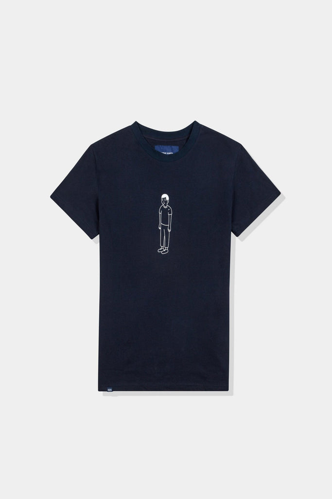 Native North Guy Tee Navy UDSOLGT