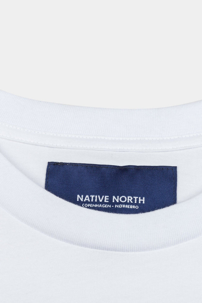 Native North Guy Tee White UDSOLGT