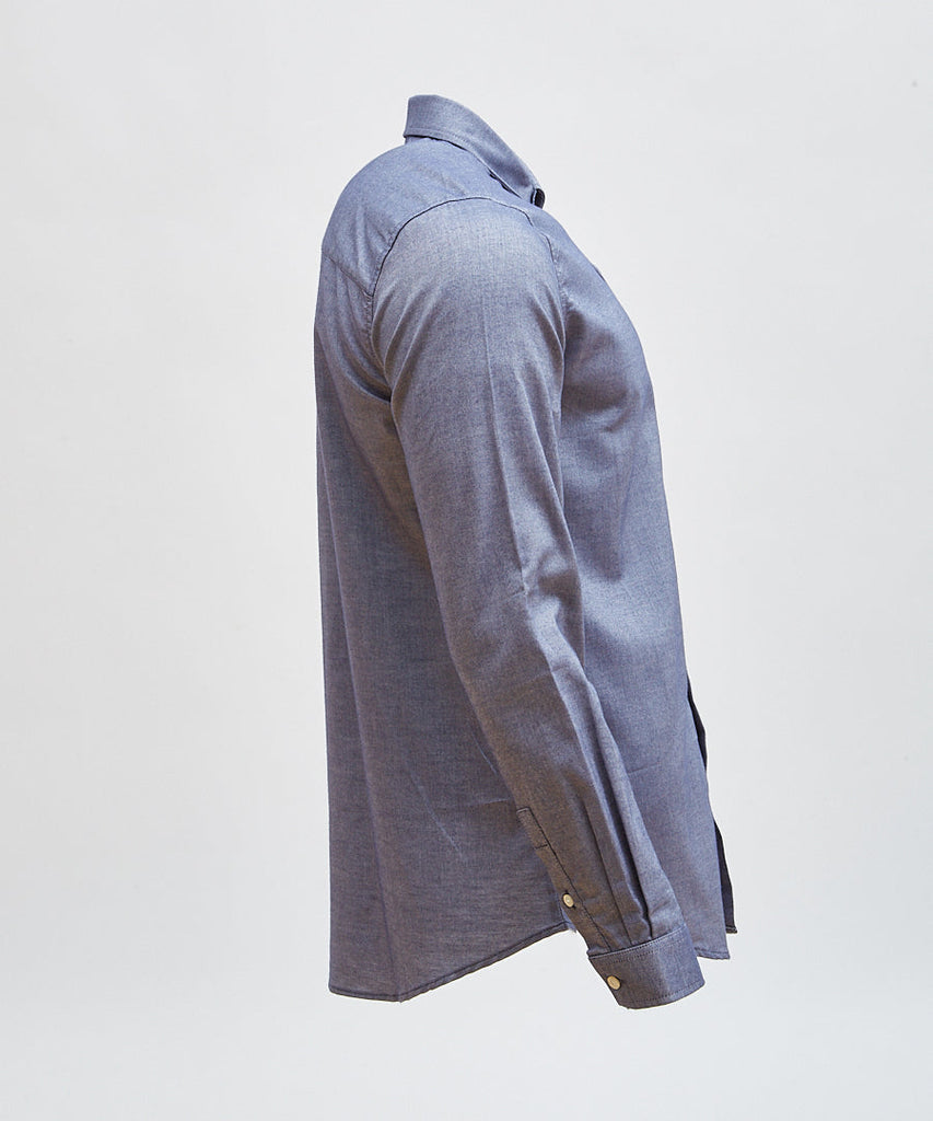 Oh Dawn Flow Shirt Stone Blue shirts