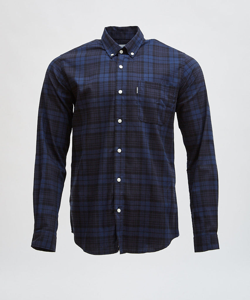 Oh Dawn Drifter Shirt Navy Blue UDSOLGT
