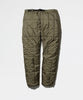Snow Peak Recycled Middle Down Pants Olive trousers