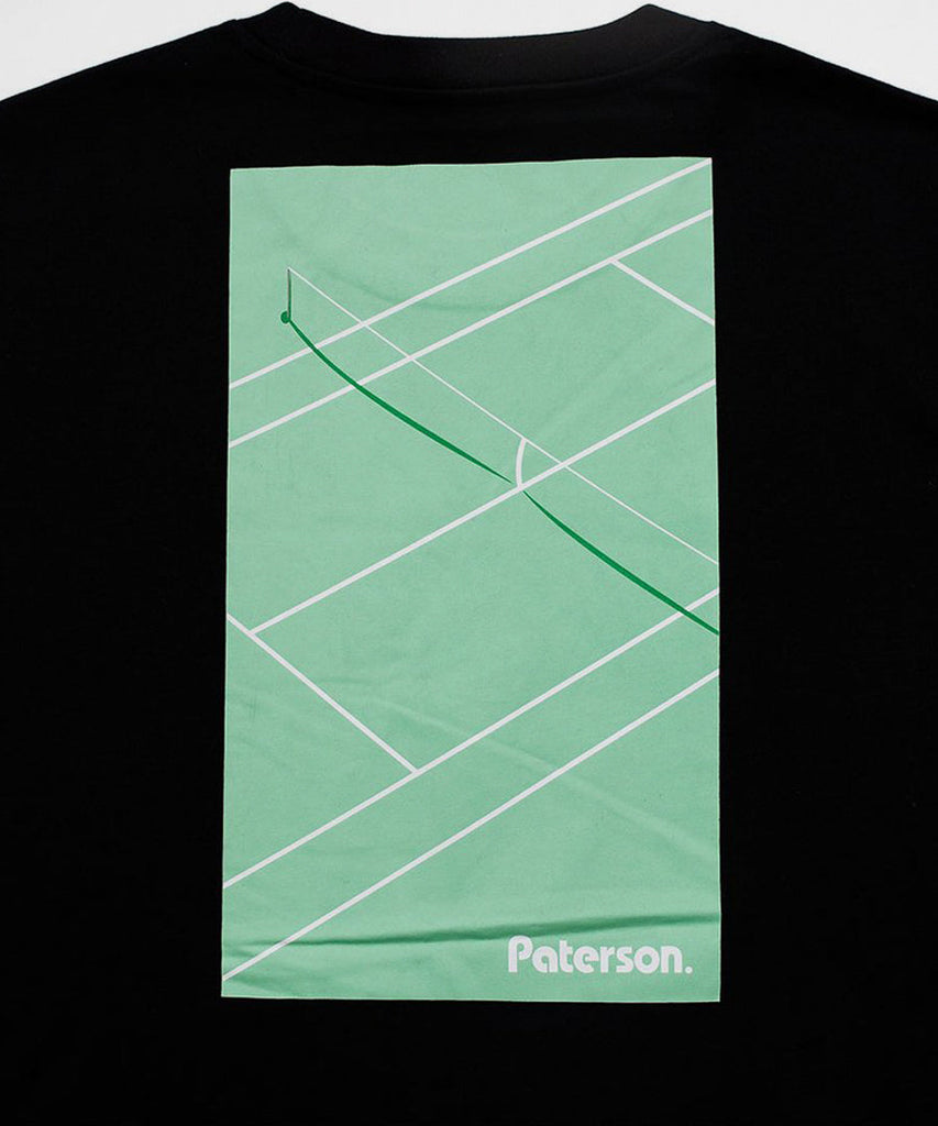 Paterson Courtcrop SS Tee Black t-shirts