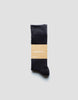 Organic Basics Regular Socks 2-Pack Black UDSOLGT