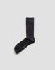 Organic Basics Regular Socks 2-Pack Black UDSOLGT