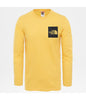 The North Face M LS Fine Tee Yellow UDSOLGT