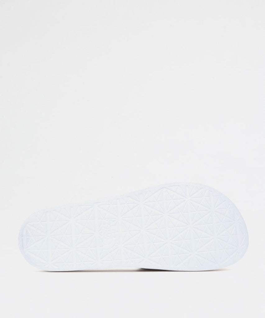 The North Face BC Slide II White Black Logo UDSOLGT