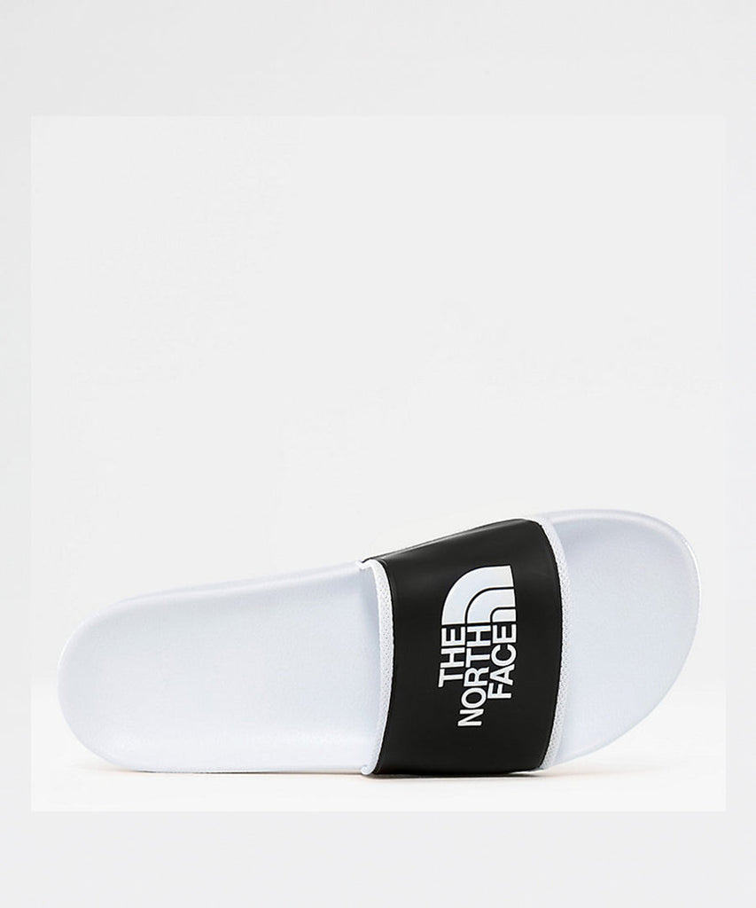 The North Face BC Slide II White Black Logo UDSOLGT