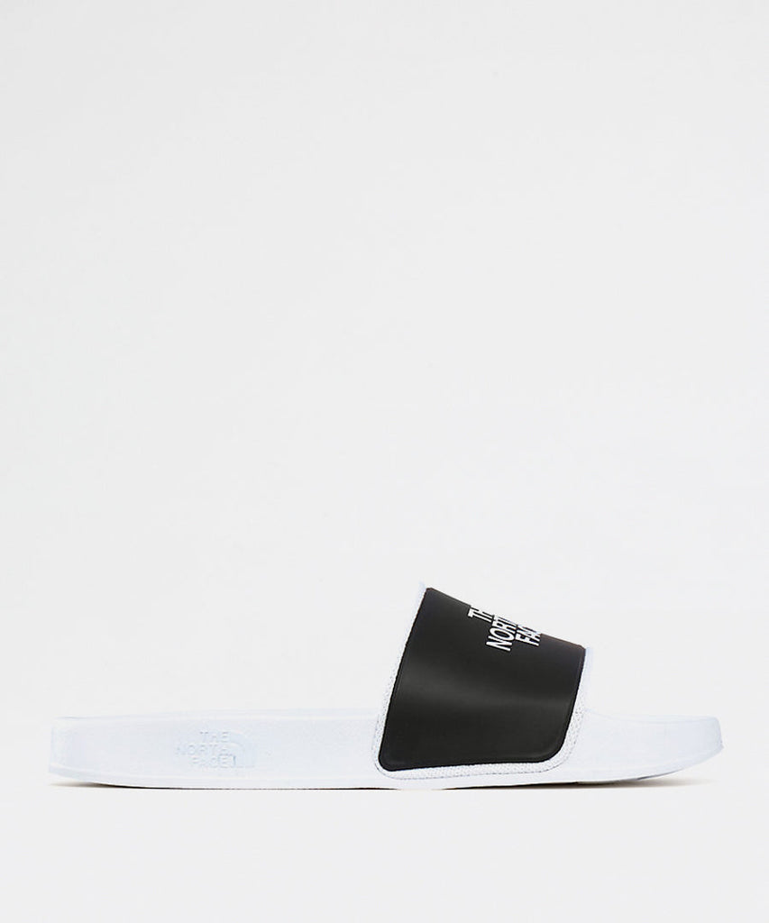 The North Face BC Slide II White Black Logo UDSOLGT