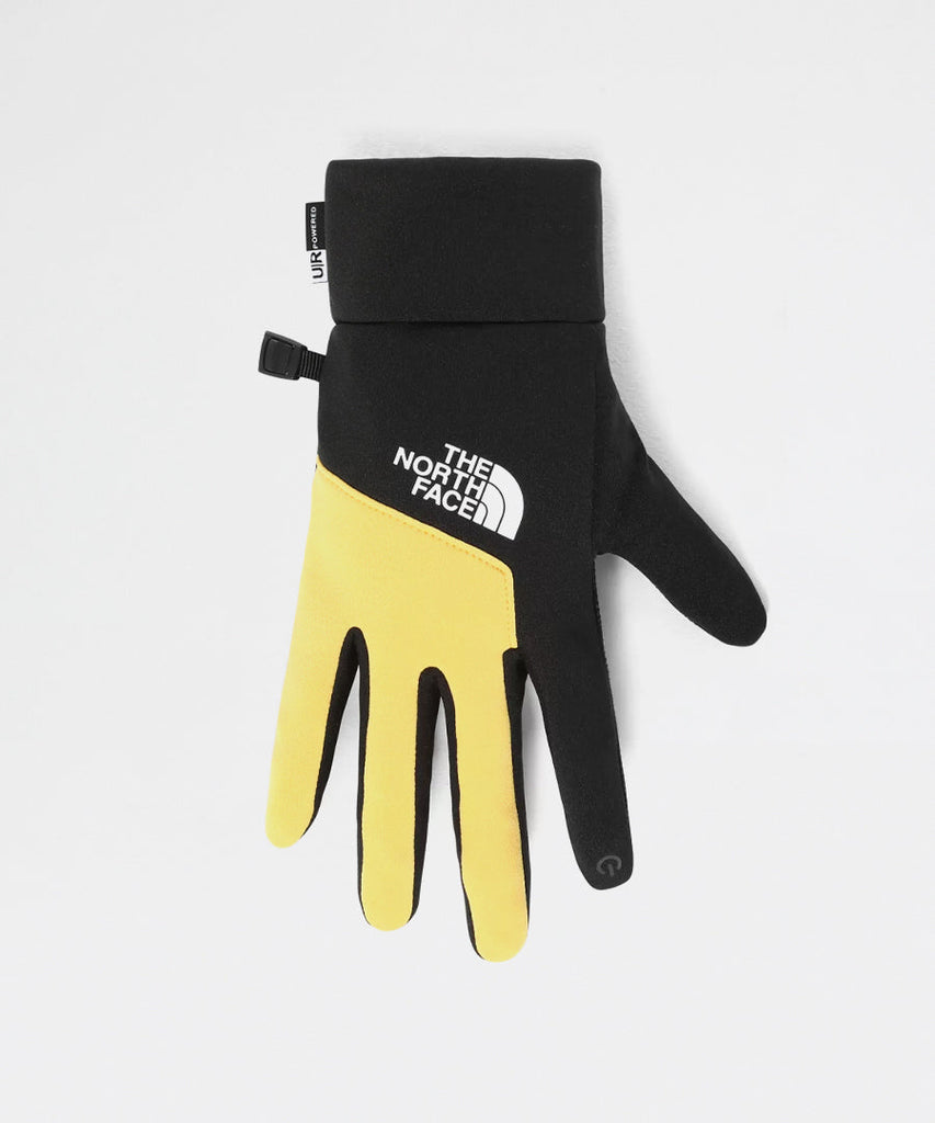 The North Face Etip Glove Tnf Black Yellow gloves