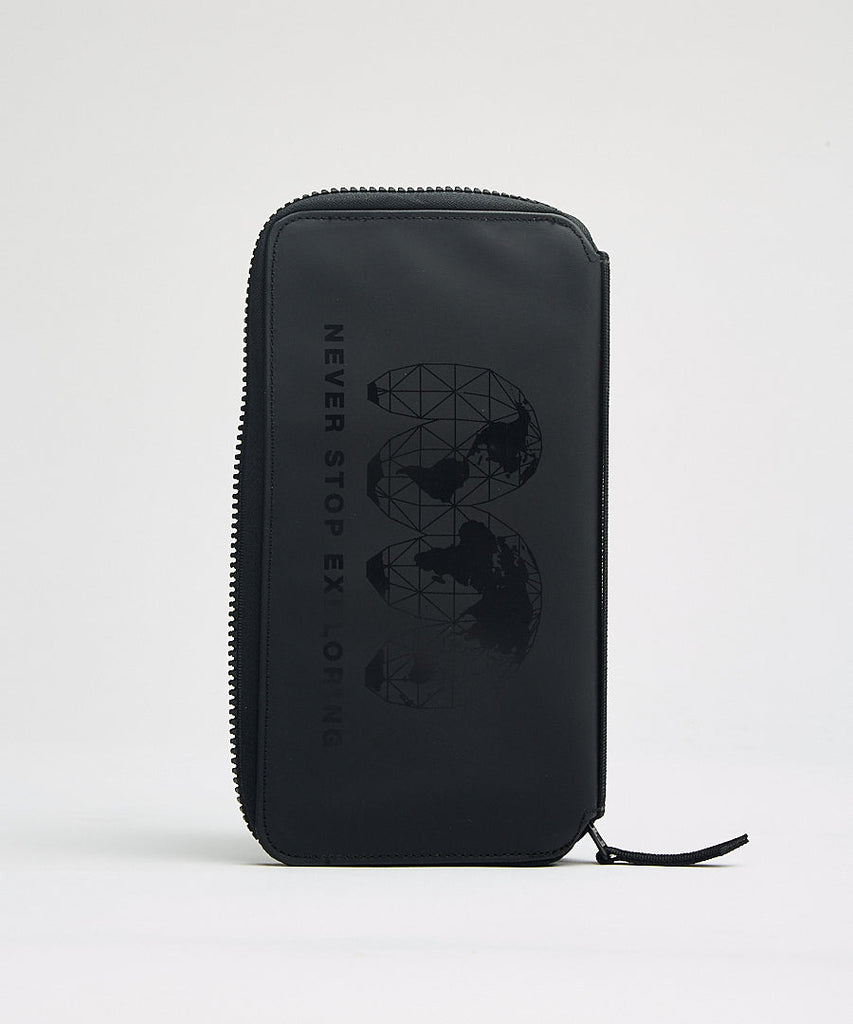 The North Face Stratoliner Passport Wallet Black Tasker
