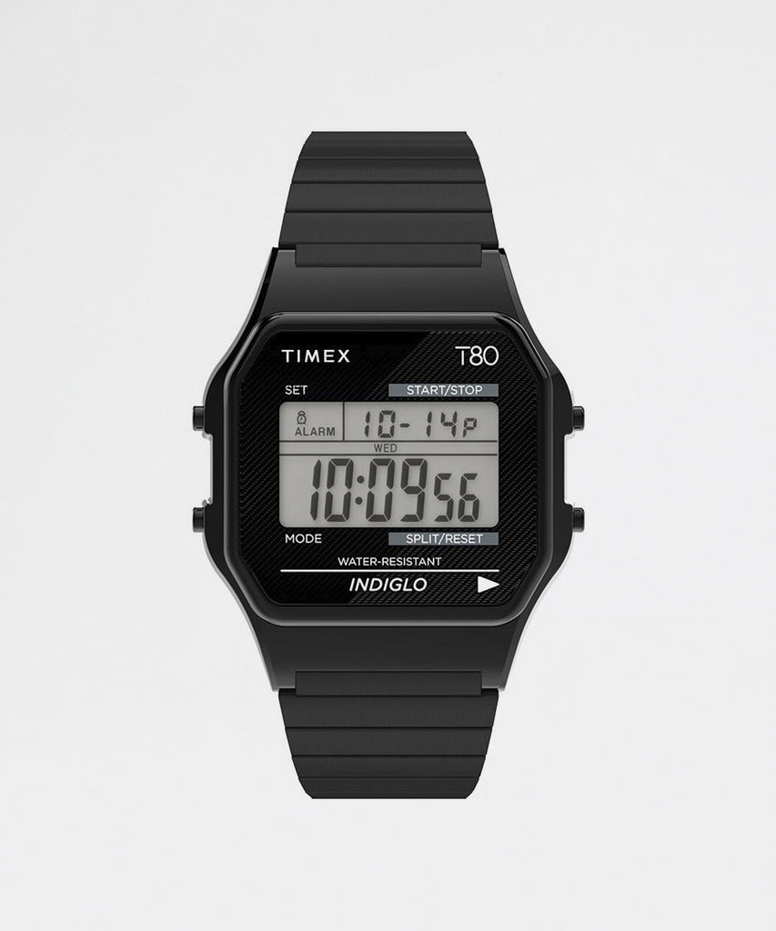 Timex Archive T80 Black Exp Band watches