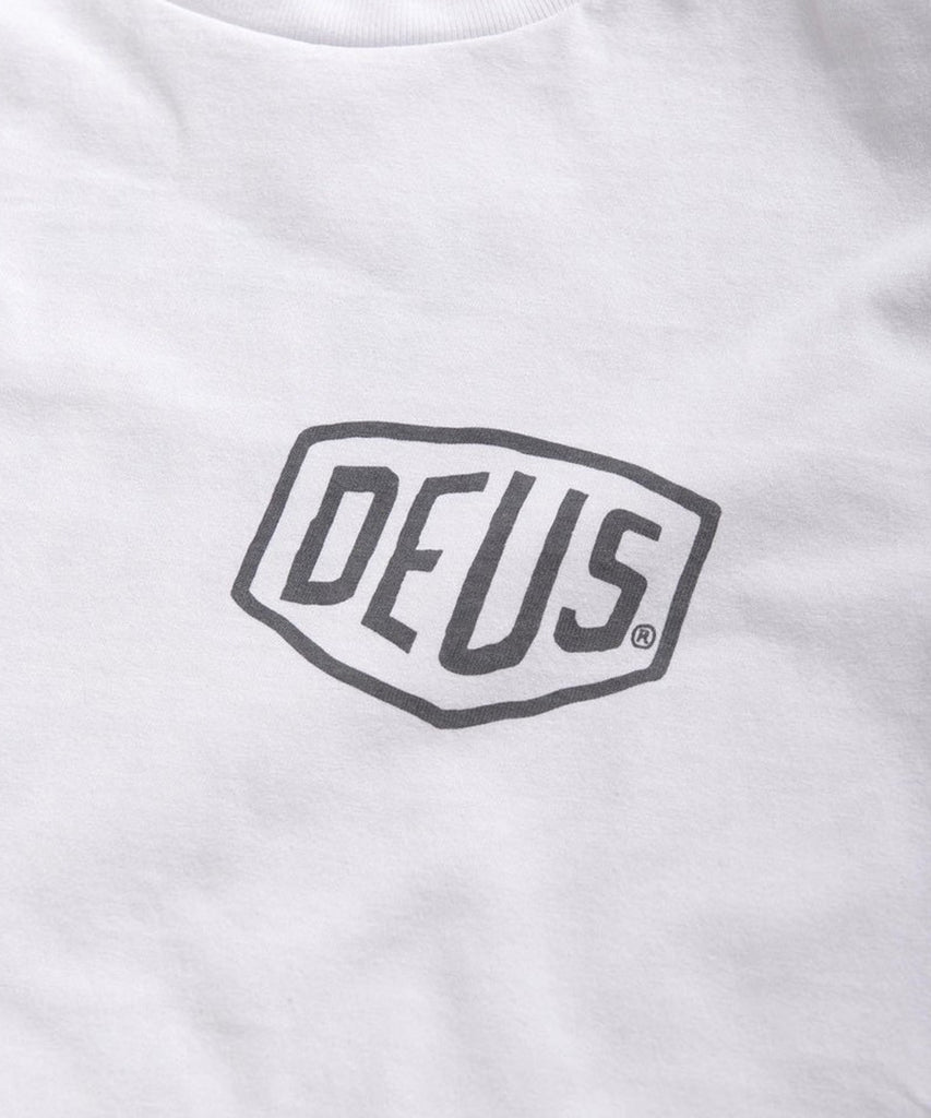 Deus Ex Machina Venice L/S Tee White t-shirts