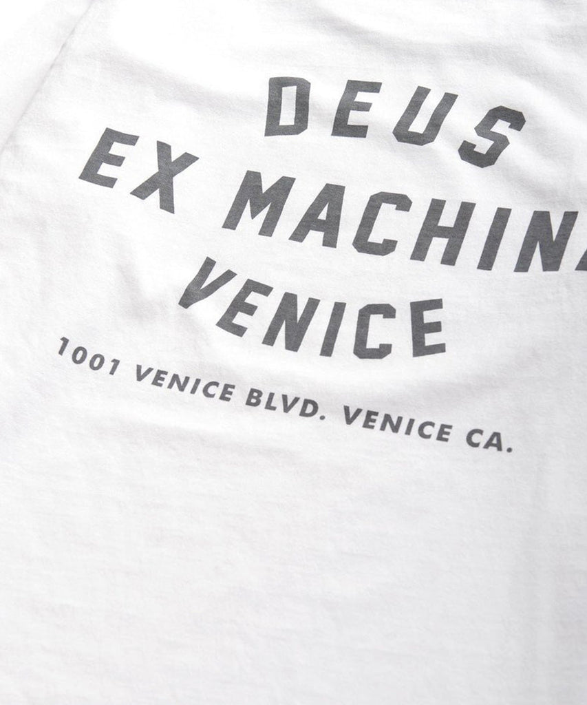Deus Ex Machina Venice L/S Tee White t-shirts
