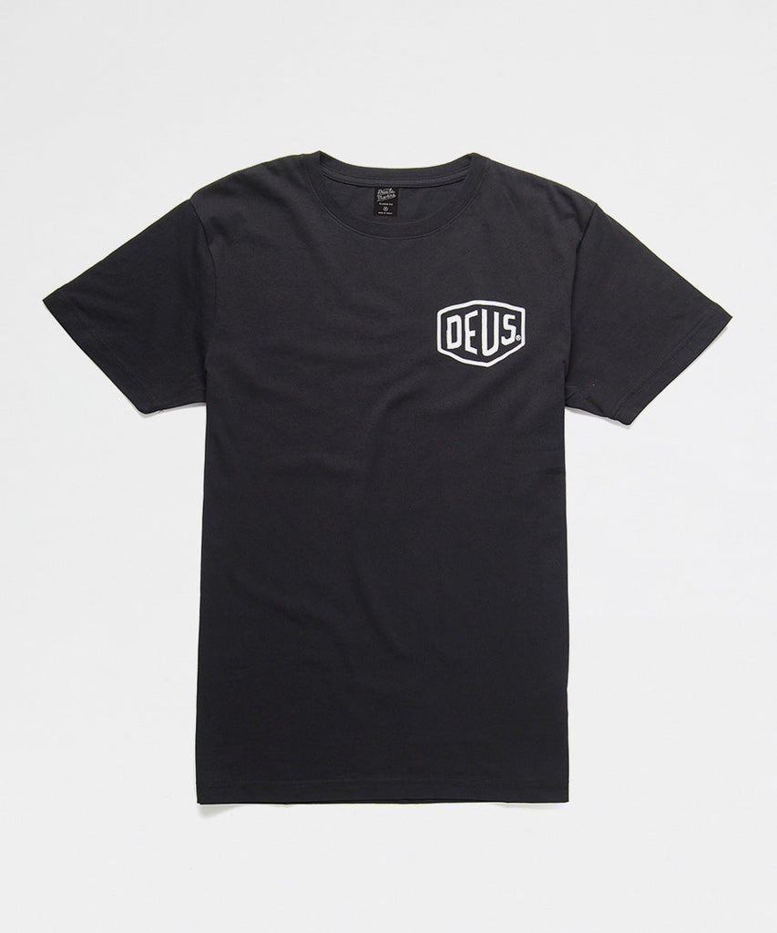Deus Ex Machina Tokyo Address Black t-shirts