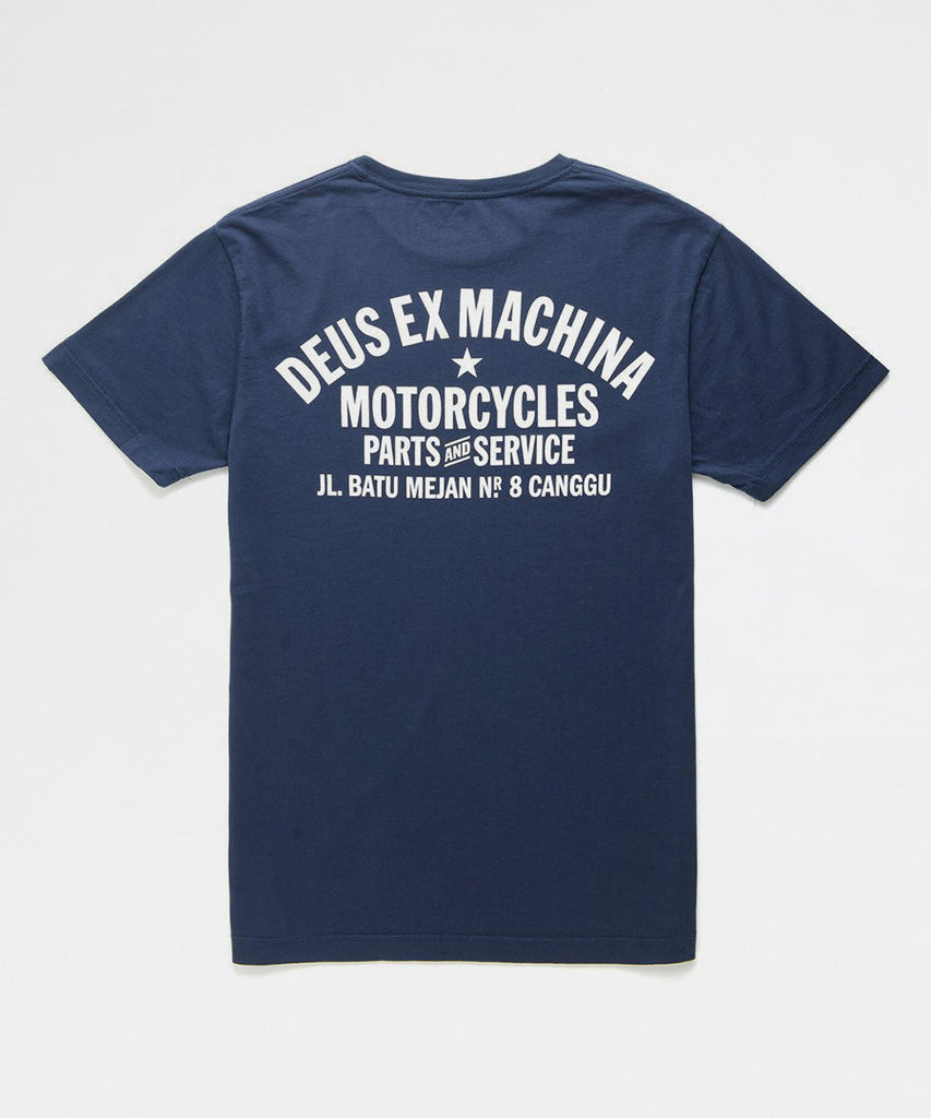 Deus Ex Machina Canggu Adress Tee Navy t-shirts