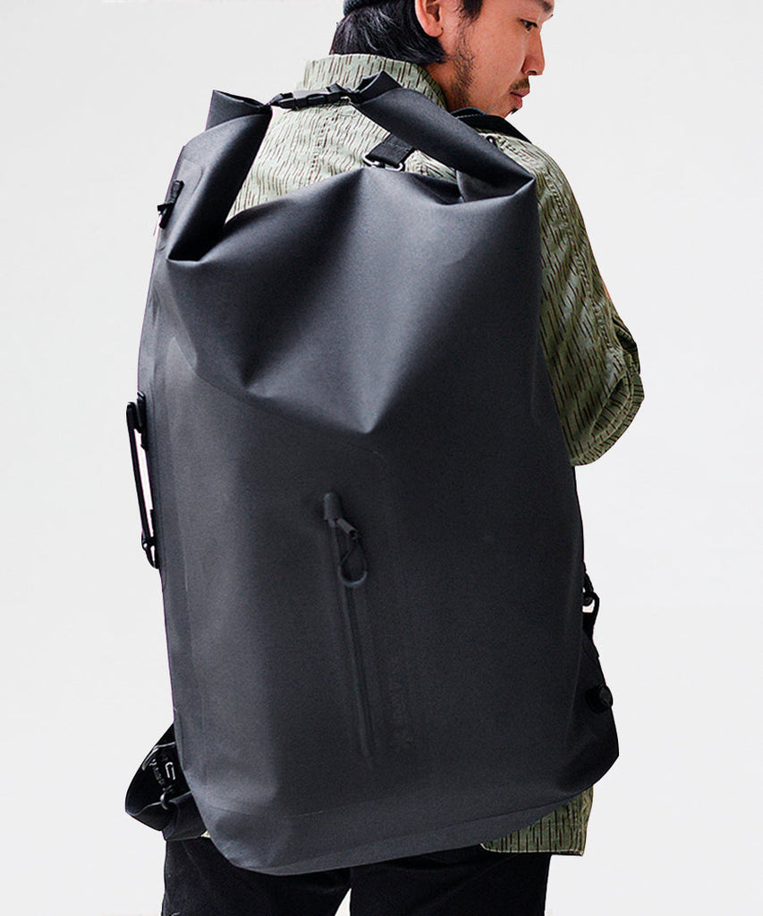 Snow Peak 4 Way Waterproof Dry Bag L Black Tasker