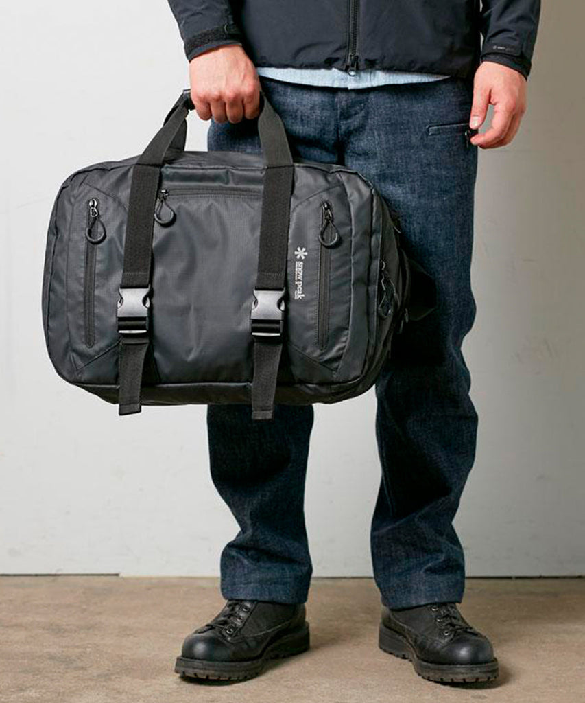 Snow Peak 3 Way Business Bag Black Tasker