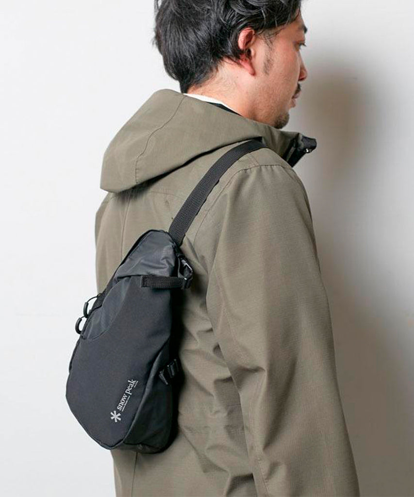 Snow Peak Side Attack Bag Black Tasker