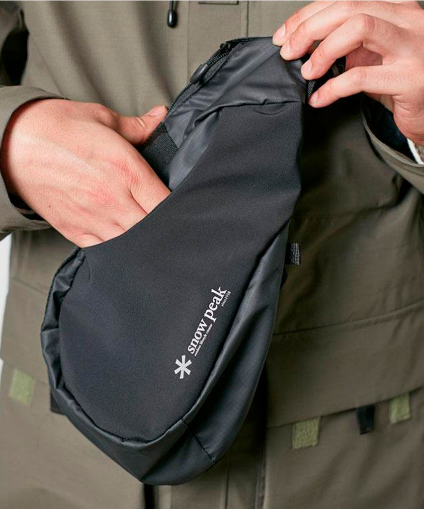 Snow Peak Side Attack Bag Black Tasker