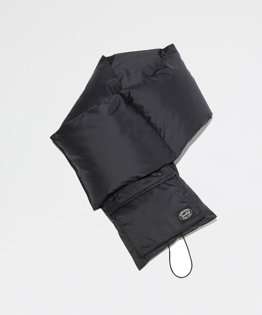 Snow Peak Recycled Down Stole Black hats & scarves