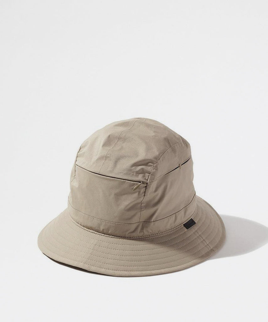 Snow Peak 2.5L Rain Hat One Beige - OS Caps & Bucket hats