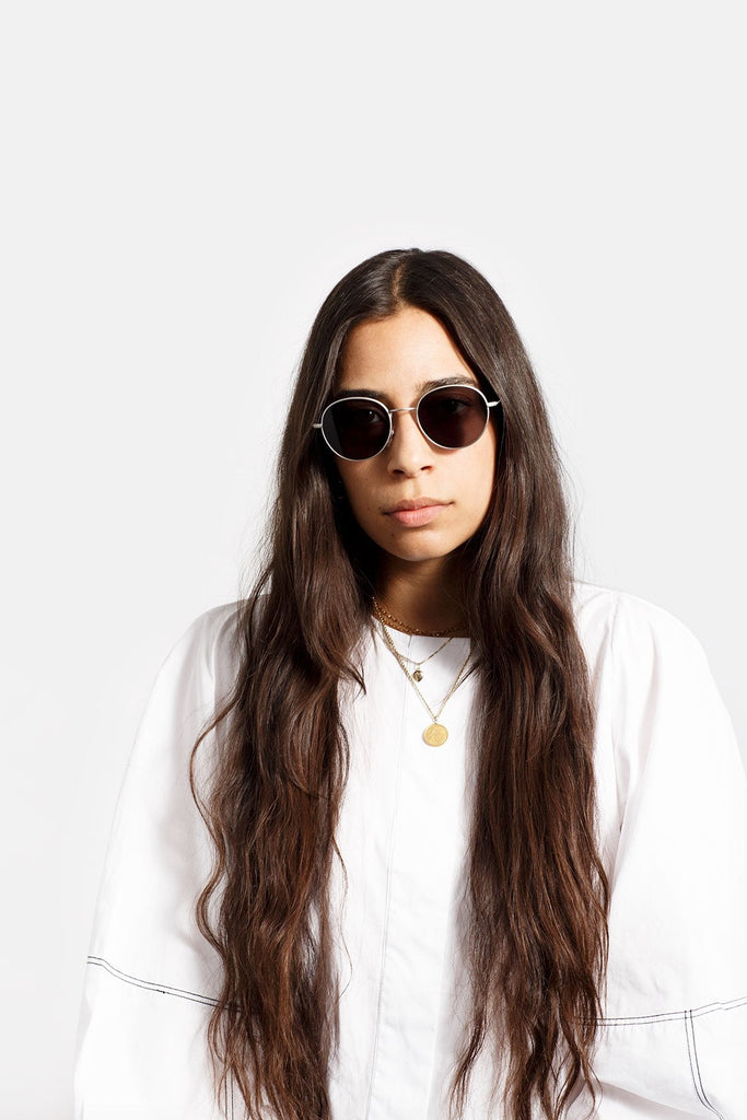 RETROSUPERFUTURE Wire black sunglasses