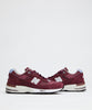 New Balance W991 BBL Burgundy sneakers