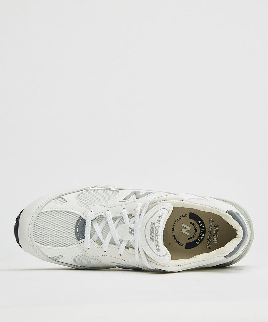 New Balance W991 White Silver UDSOLGT