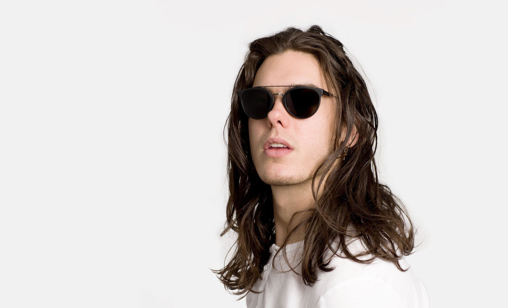 RETROSUPERFUTURE Giaguaro Black Matte - 53 sunglasses
