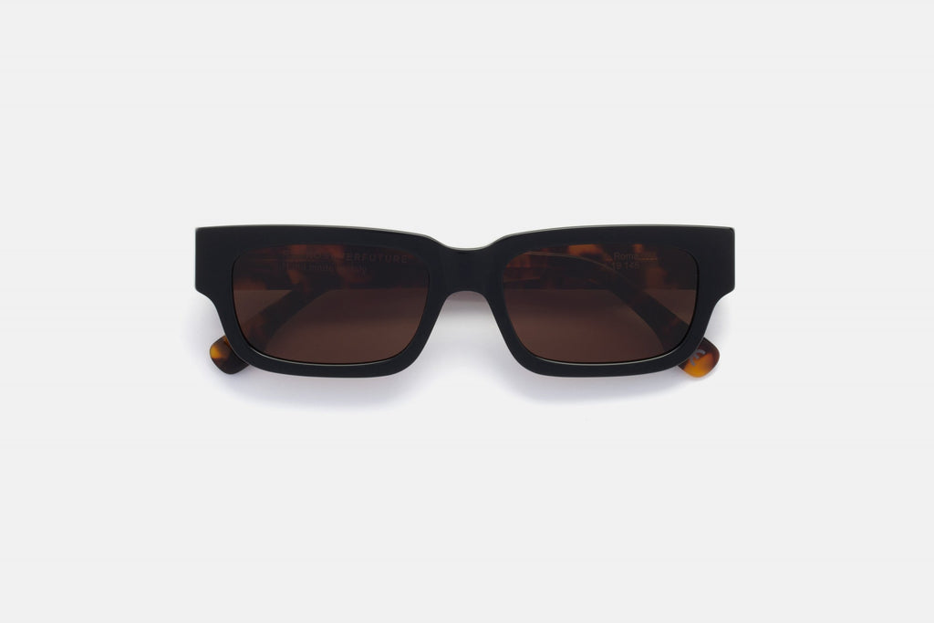RETROSUPERFUTURE Roma Black Mark - 54 sunglasses
