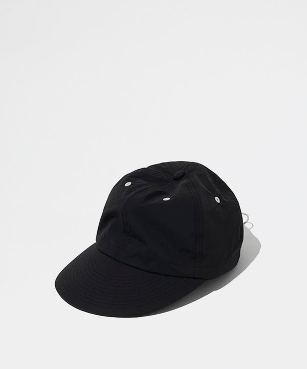 NYLON BALLCAP Black-caps & bucket hats-Packyard DK