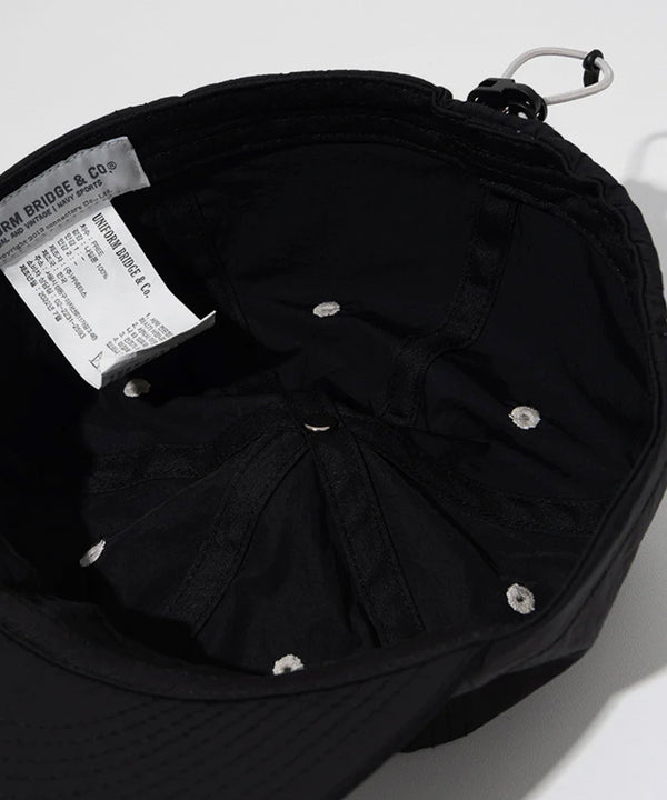 NYLON BALLCAP Black-caps & bucket hats-Packyard DK