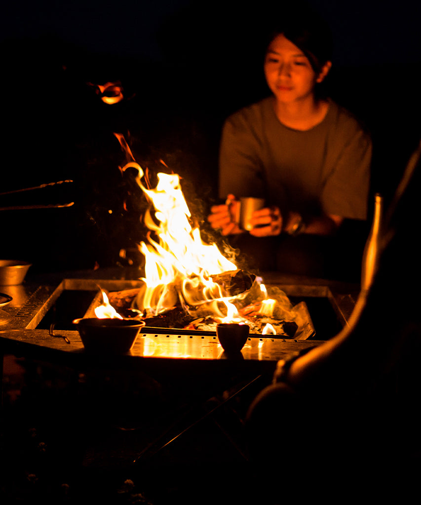 py-Fire Ring Table-Snow Peak