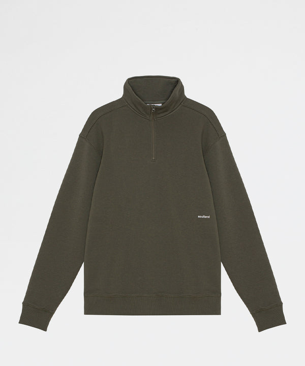 Ken half zip sweatshirt Green-Soulland-Packyard EU