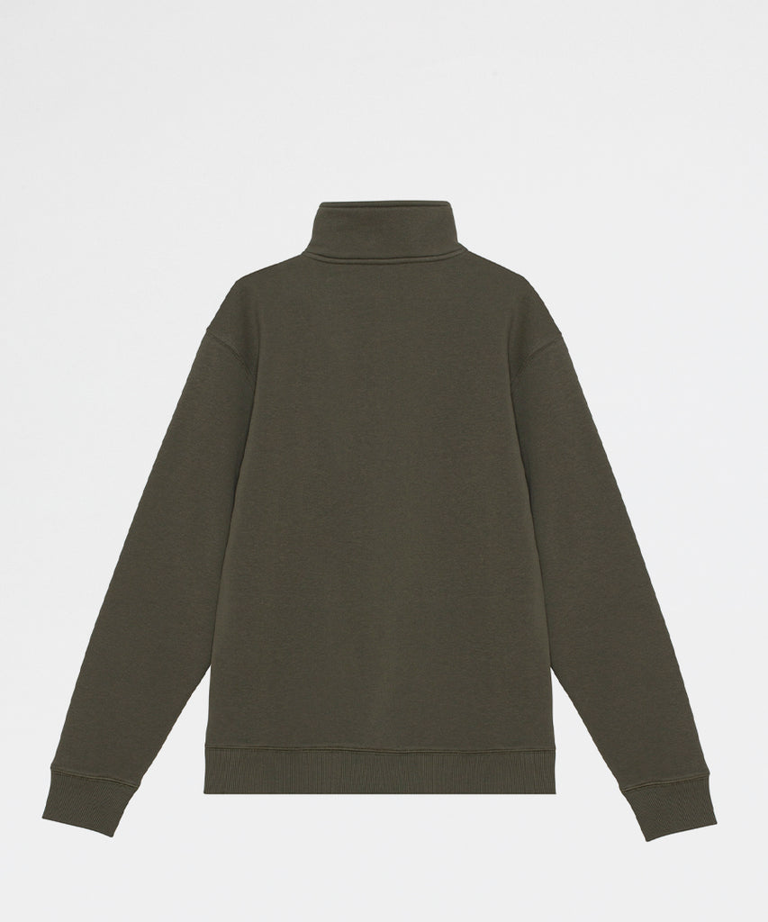 Ken half zip sweatshirt Green-Soulland-Packyard DK