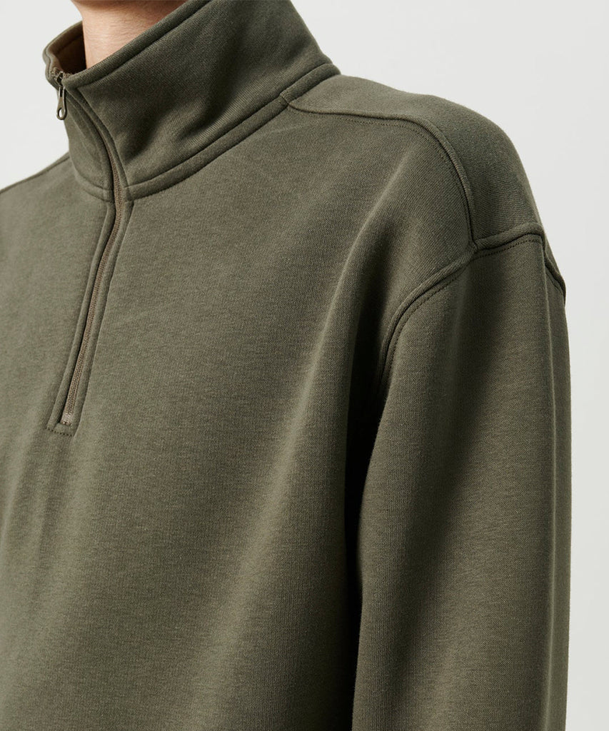 Ken half zip sweatshirt Green-Soulland-Packyard DK