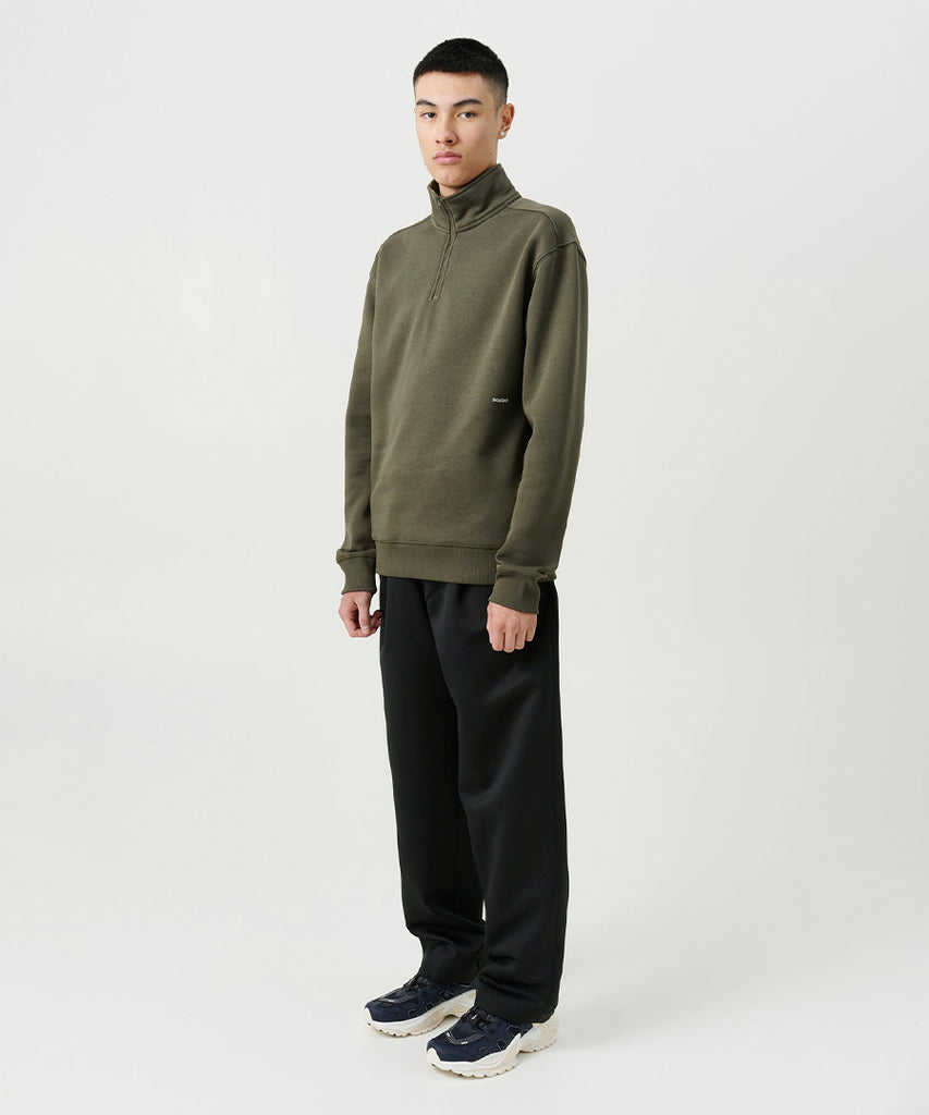 Ken half zip sweatshirt Green– Packyard