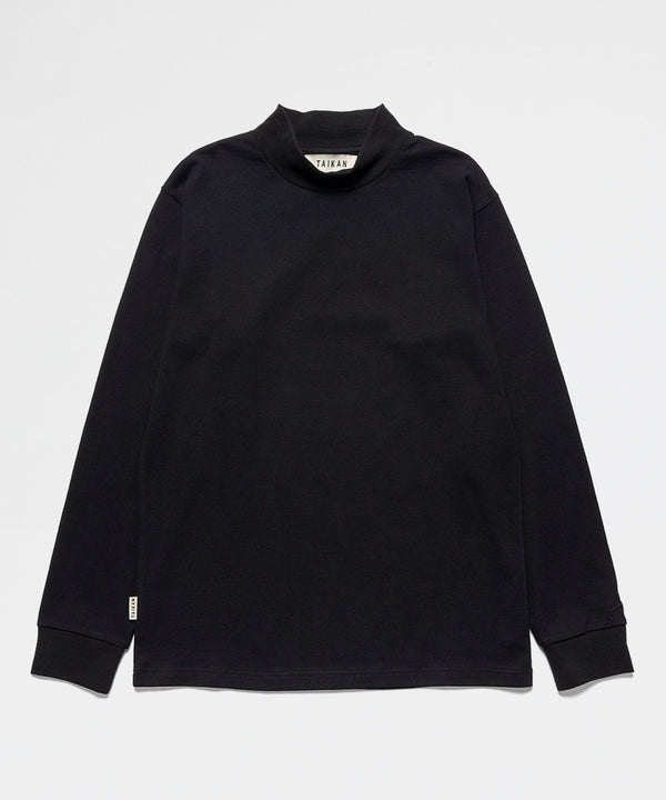 L/S Mock Neck - Black-Taikan-Packyard DK