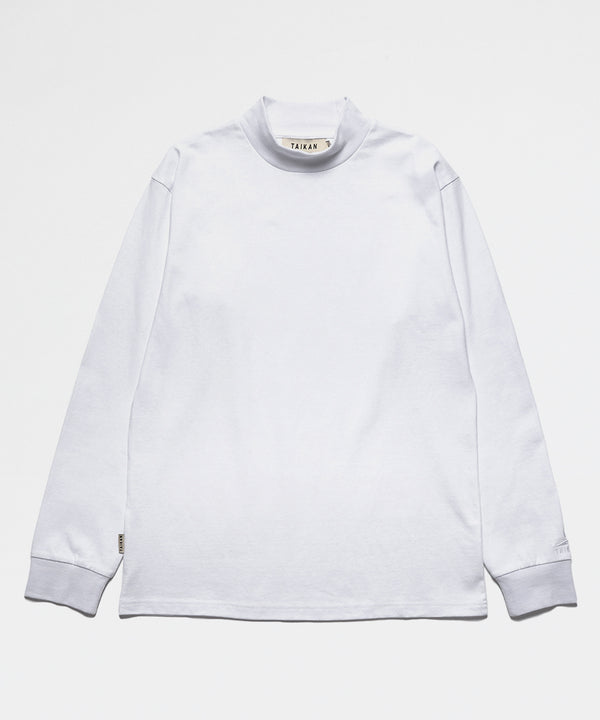 L/S Mock Neck - White-Taikan-Packyard DK