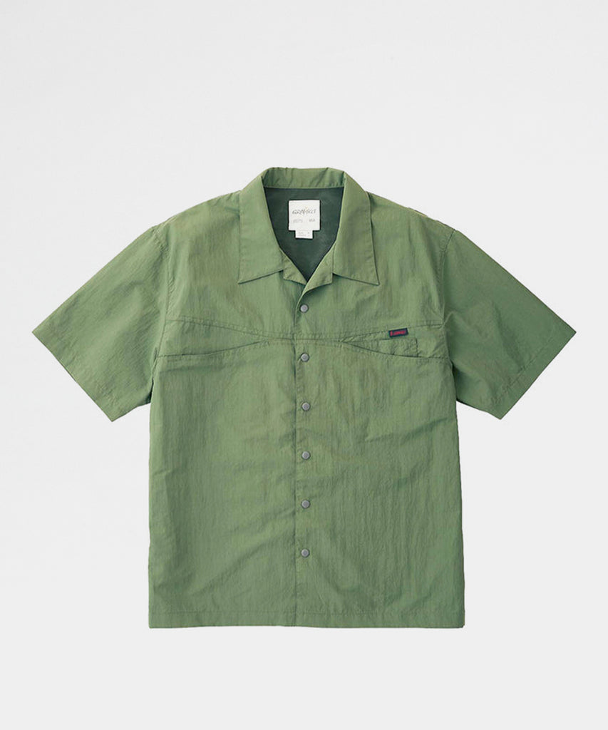 Nylon Camp Shirt Olive-shirts-Packyard EU