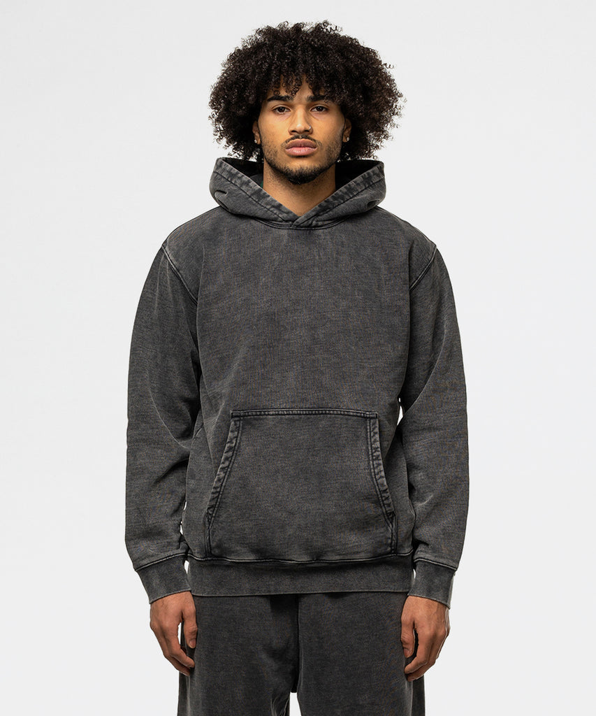 Plain Hoodie - Black Acid-Taikan-Packyard DK