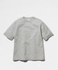 py-Recycled Cotton Heavy T shirt M. Grey-Snow Peak